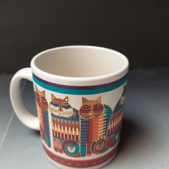 Laurel Burch cats collector mug retired - Picture 2 of 4